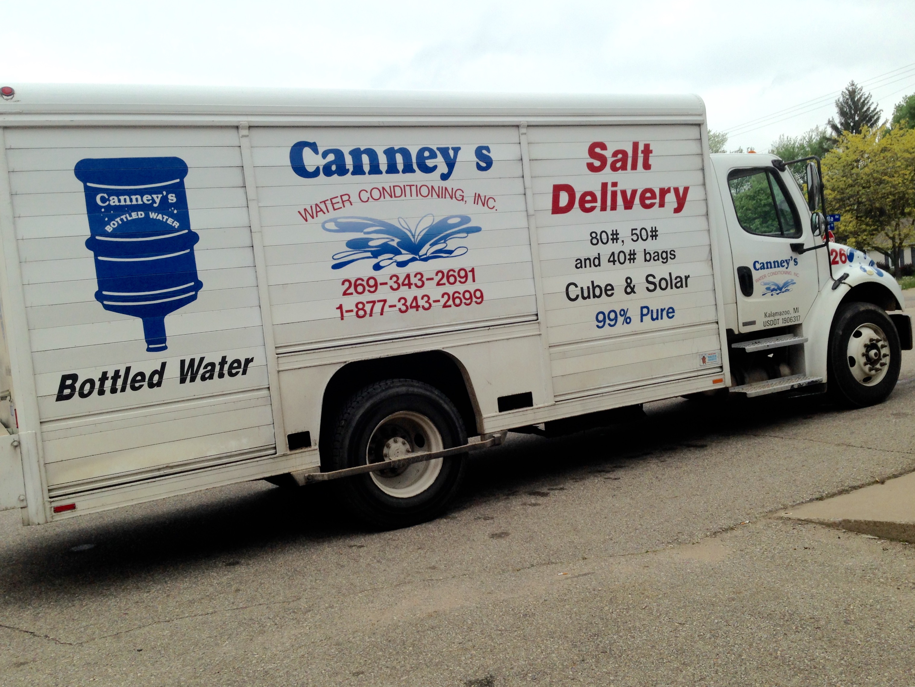 Canney's Bottled Water Delivery 5 Gallon Bottled Water
