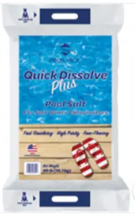 quick dissolve pool salt